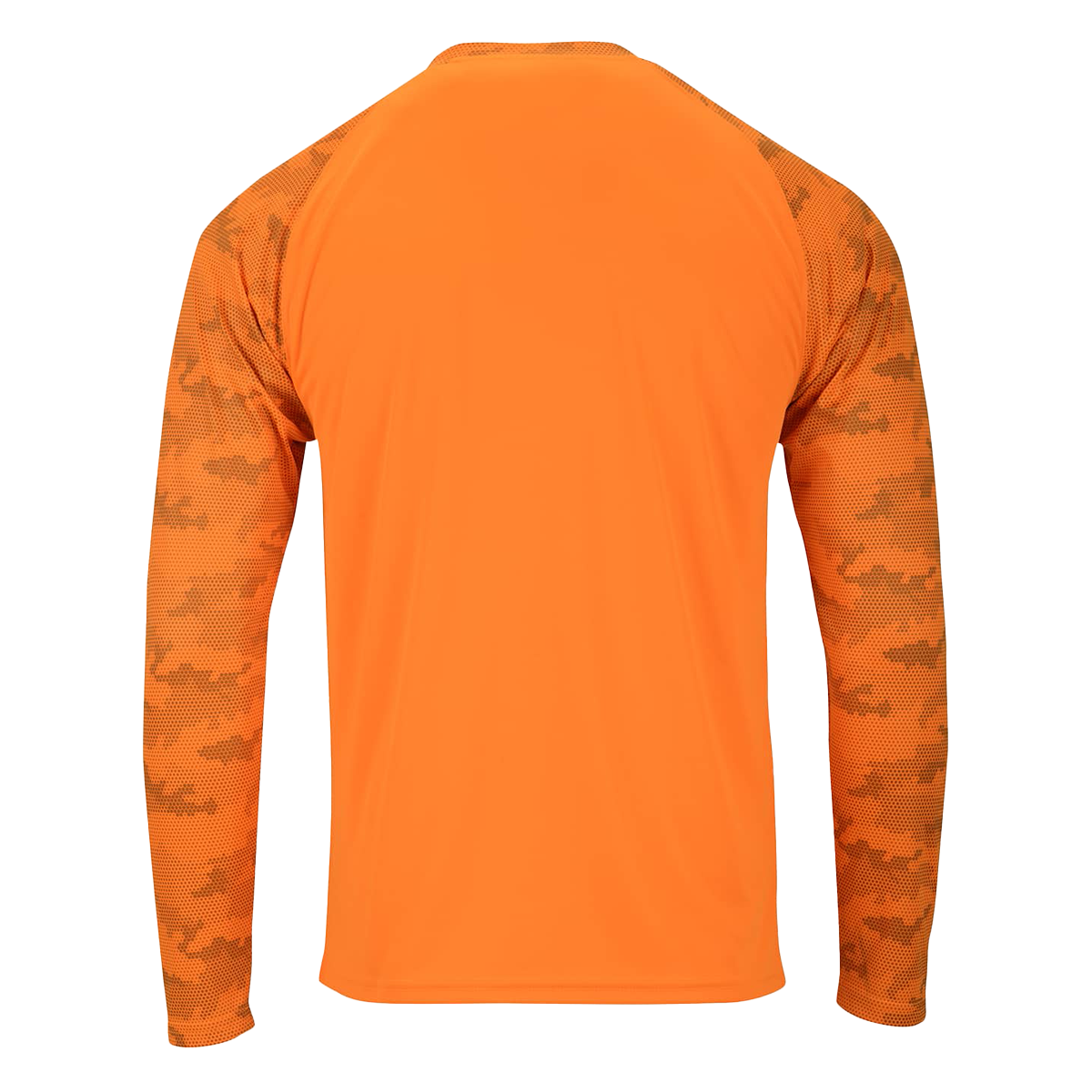 Paragon 216 Cayman Long Sleeve Sun Shirt Neon Orange Back