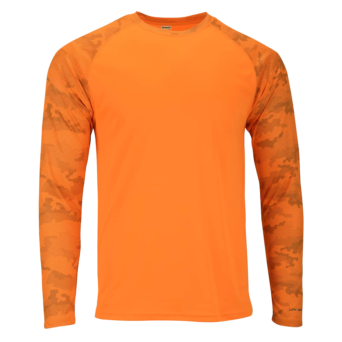 Paragon 216 Cayman Long Sleeve Sun Shirt Neon Orange Front