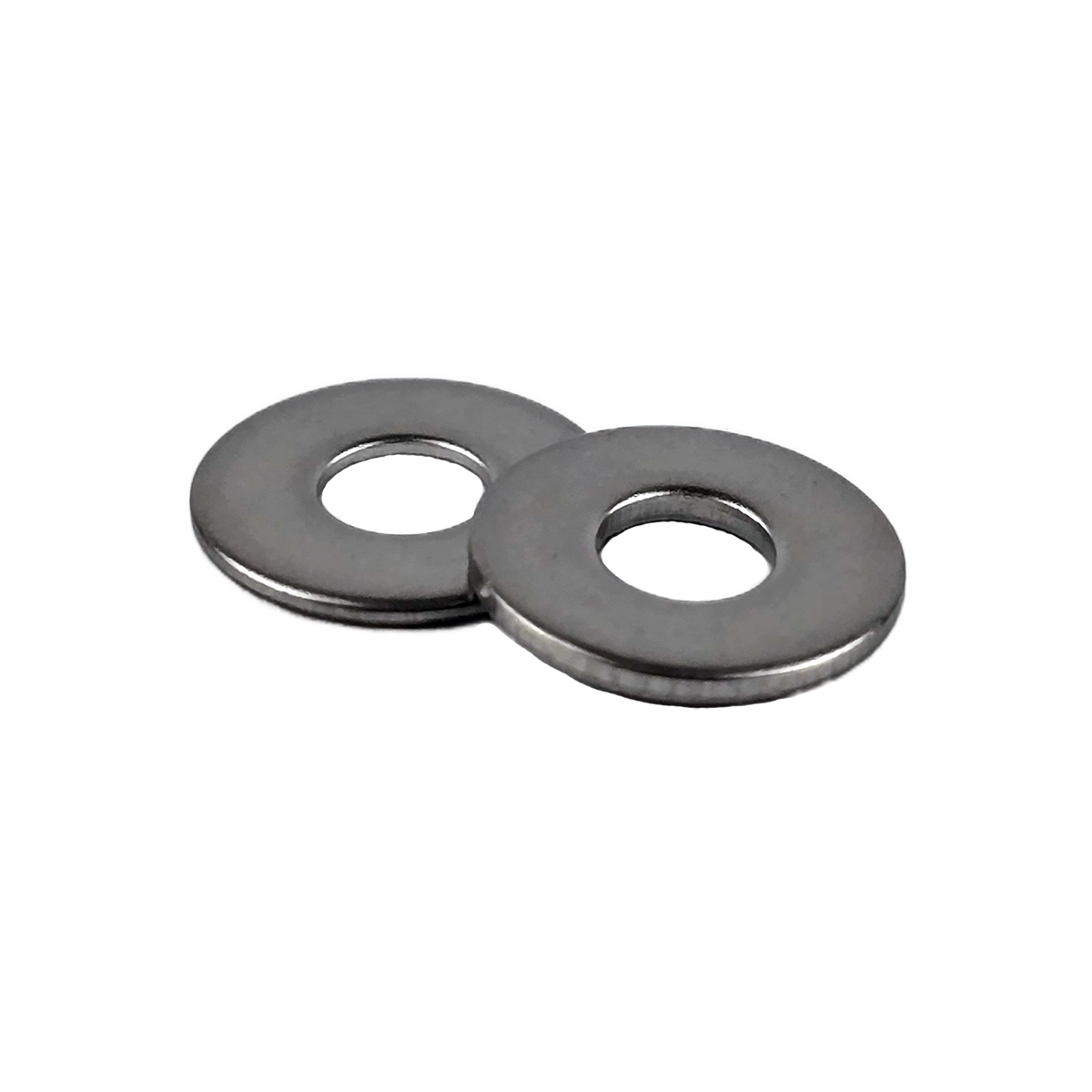 #6 x 3/8" Flat Washers 18-8 Stainless Steel