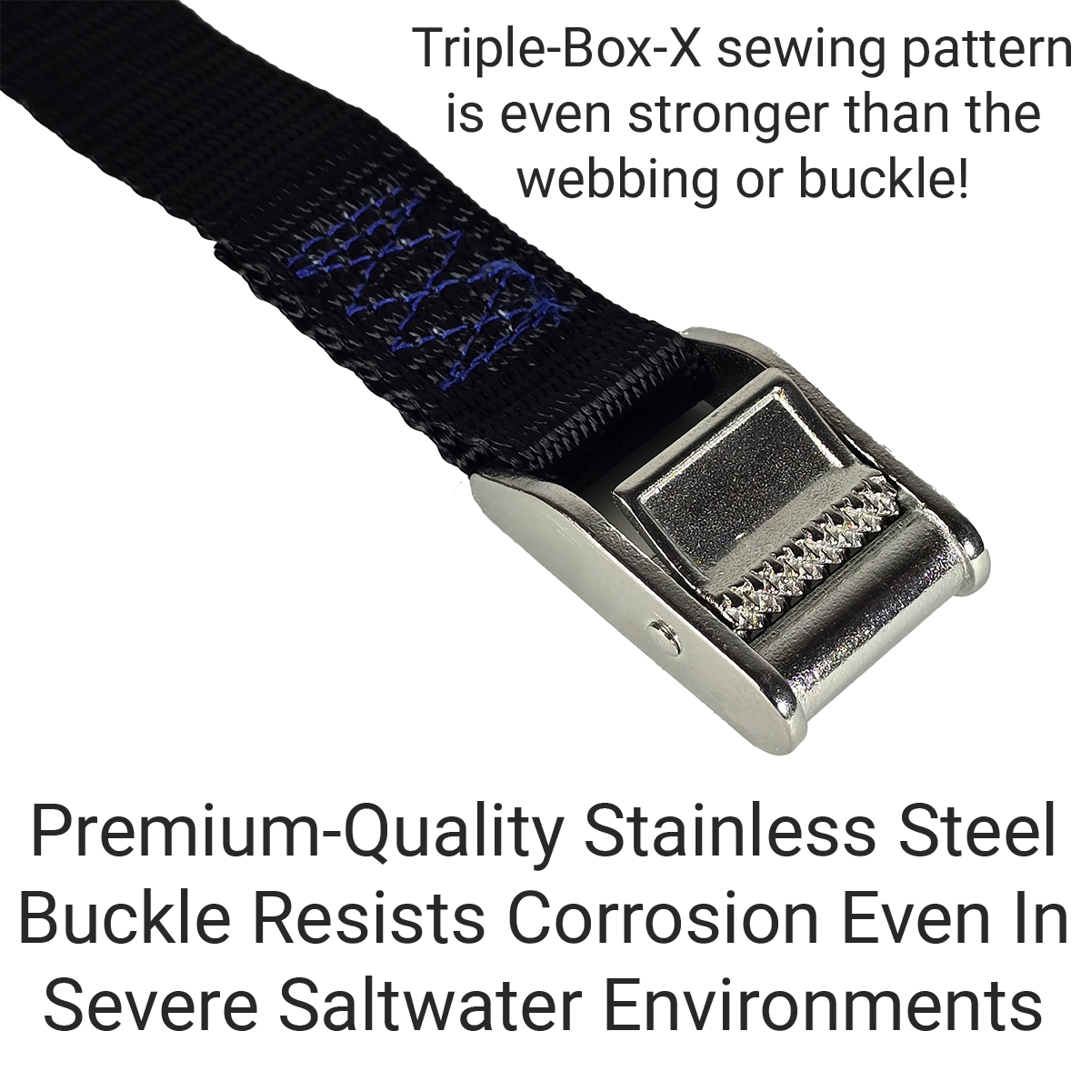1" Premium Polyester Tie-Down Straps