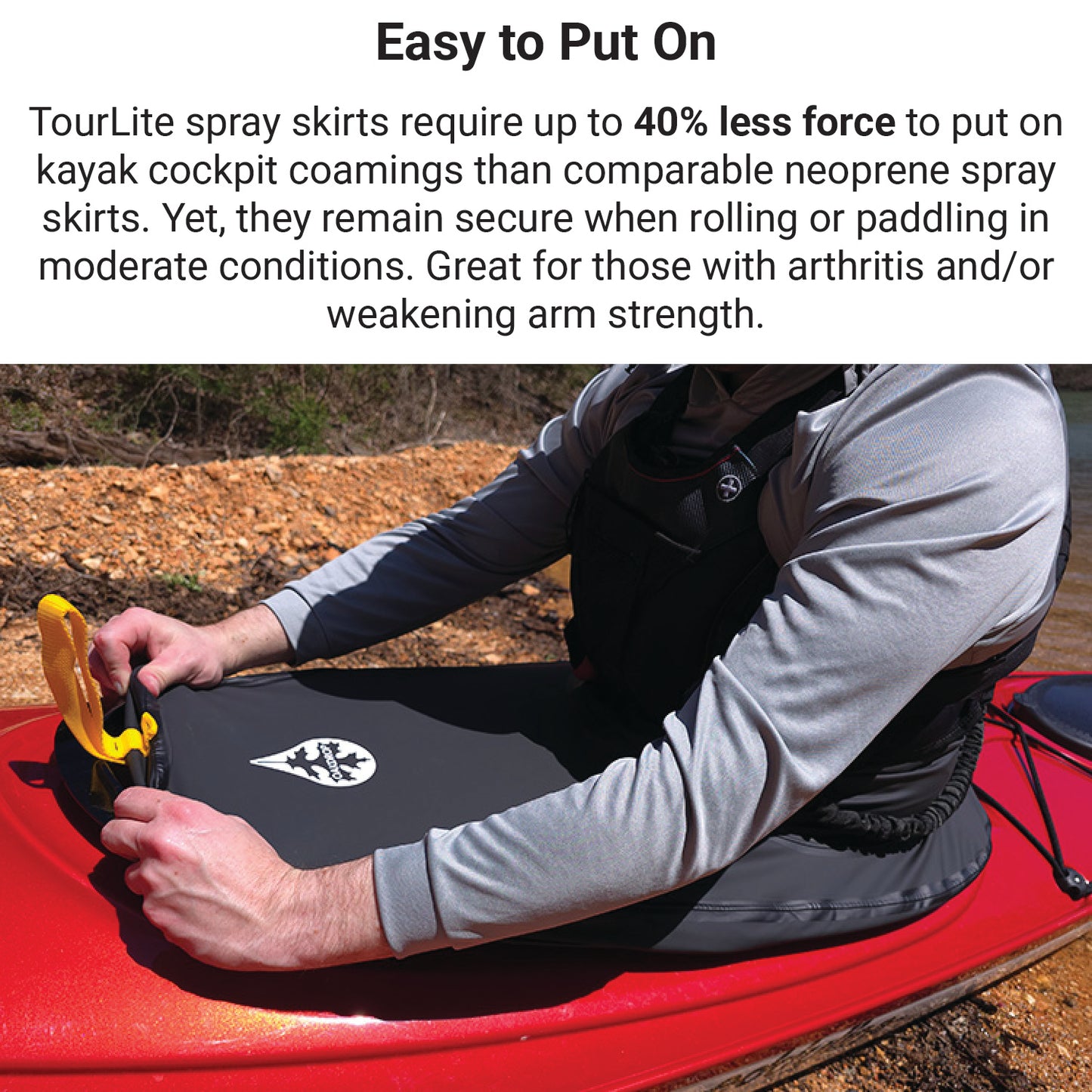 TourLite Kayak Spray Skirt