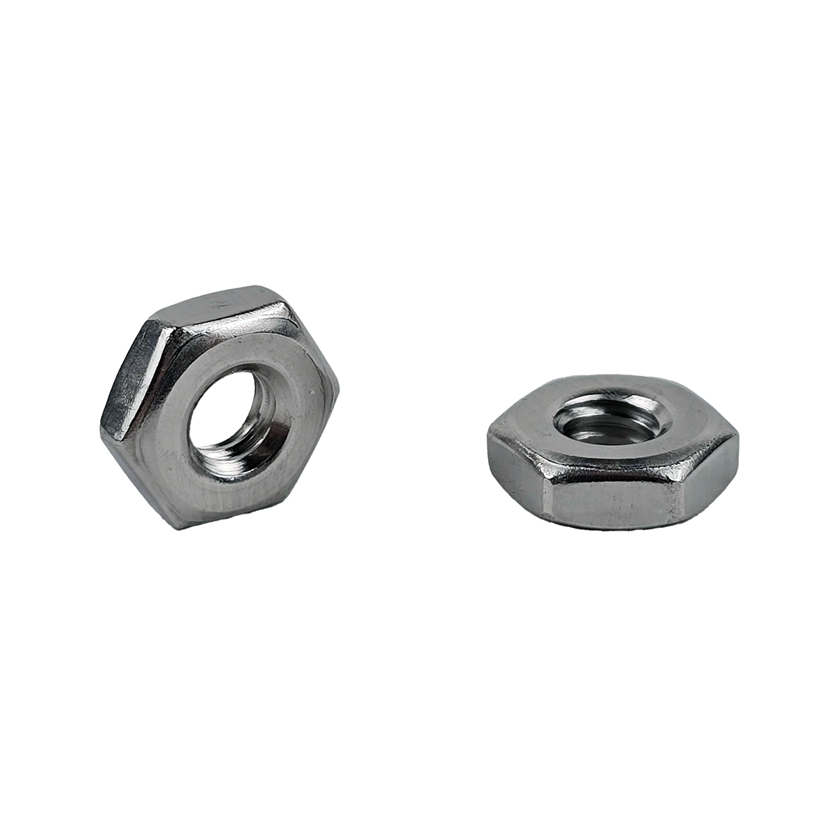 #10-24 Machine Screw Hex Nuts 18-8 Stainless Steel