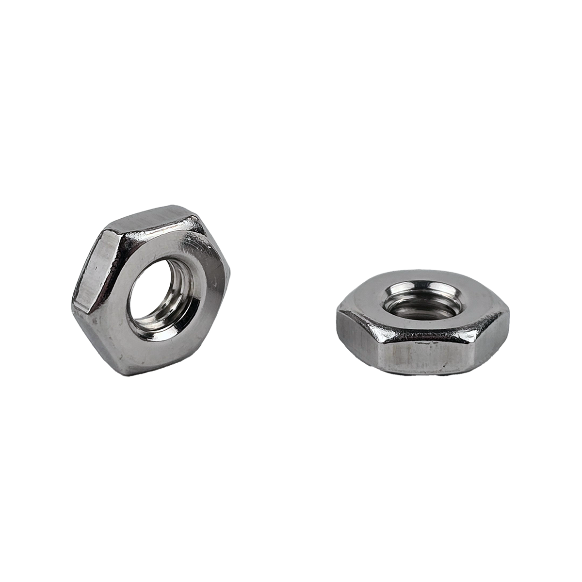 #10-32 Machine Screw Hex Nuts 18-8 Stainless Steel