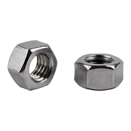 3/8"-16 Finish Hex Nuts 18-8 Stainless Steel