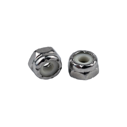#4-40 Nylon Insert Locknuts 18-8 Stainless Steel
