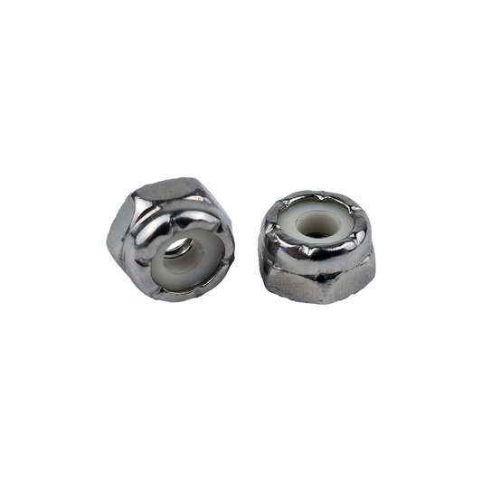#4-40 Nylon Insert Locknuts 18-8 Stainless Steel
