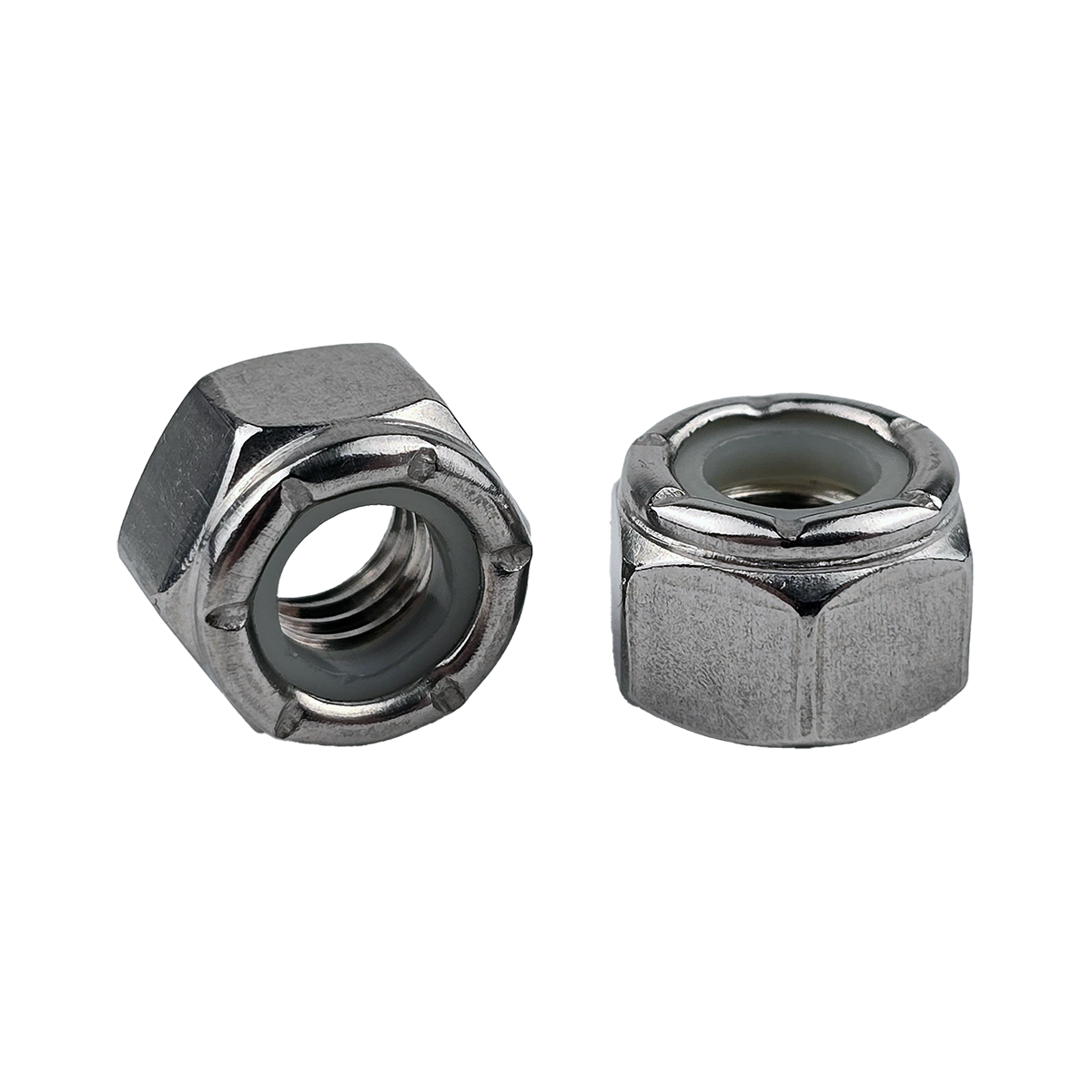 5/16"-18 Nylon Insert Locknuts 18-8 Stainless Steel