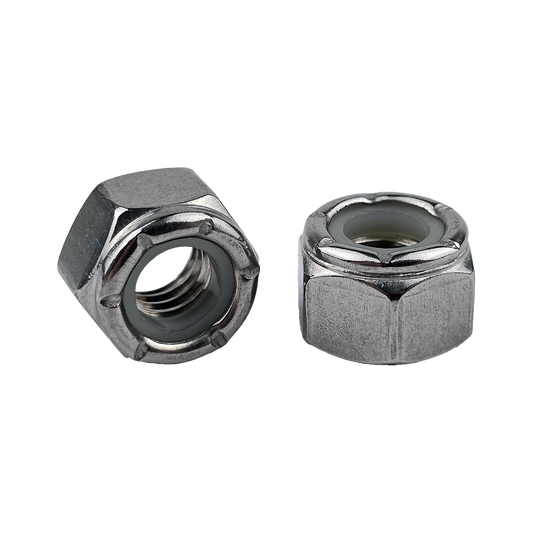 5/16"-18 Nylon Insert Locknuts 18-8 Stainless Steel