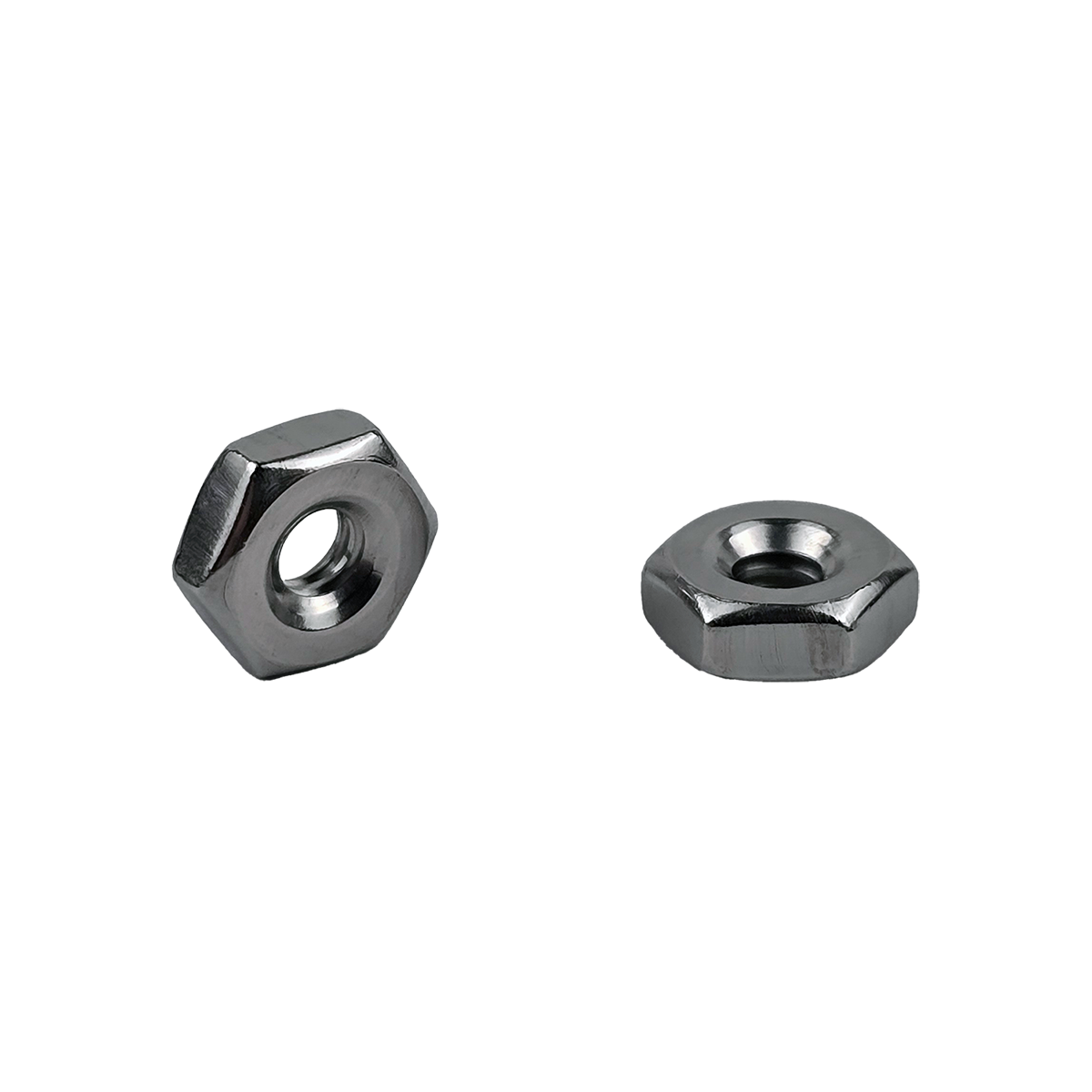 #6-32 Machine Screw Hex Nuts 18-8 Stainless Steel