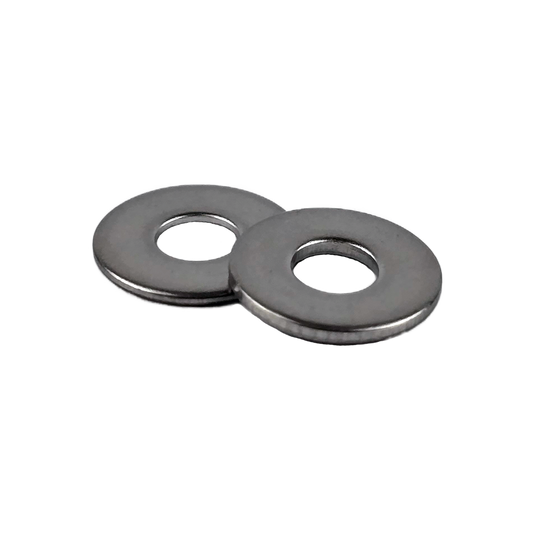 #6 x 3/8" Flat Washers 18-8 Stainless Steel