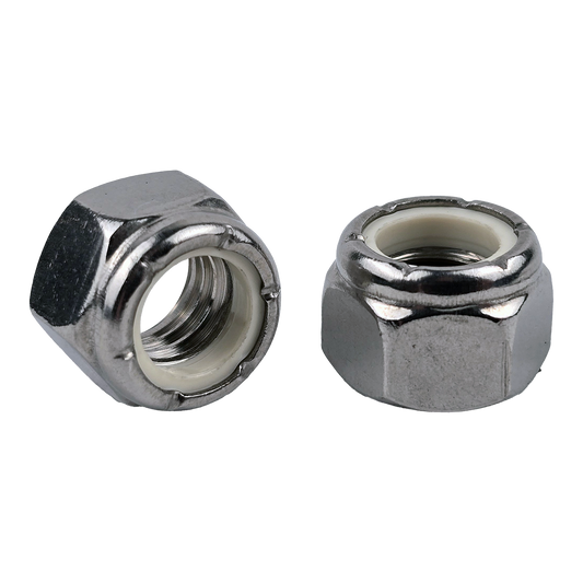7/16"-14 Nylon Insert Locknuts 18-8 Stainless Steel