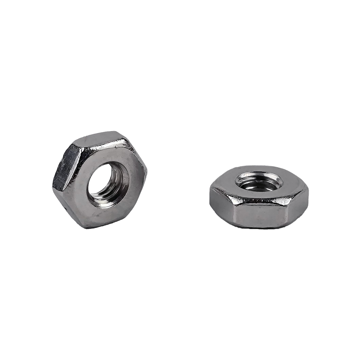 #8-32 Machine Screw Hex Nuts 18-8 Stainless Steel